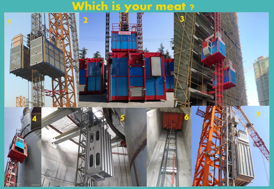 Construction passenger hoist