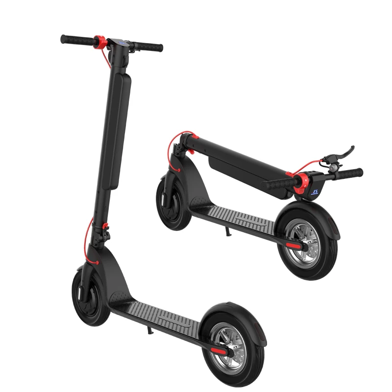 

X8 350W Moter Kick Scooters 10AH Battery Removable 10 Inch Foldable Mobile Electric Scooter For Adult 2 Wheel, Black