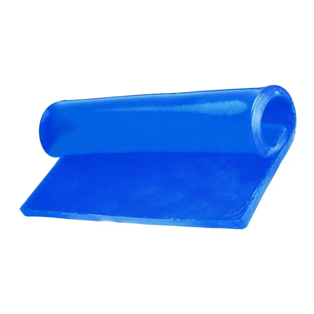 

Factory price blue sticky semi-finished gel seat pad/ motorcycle seat cushion