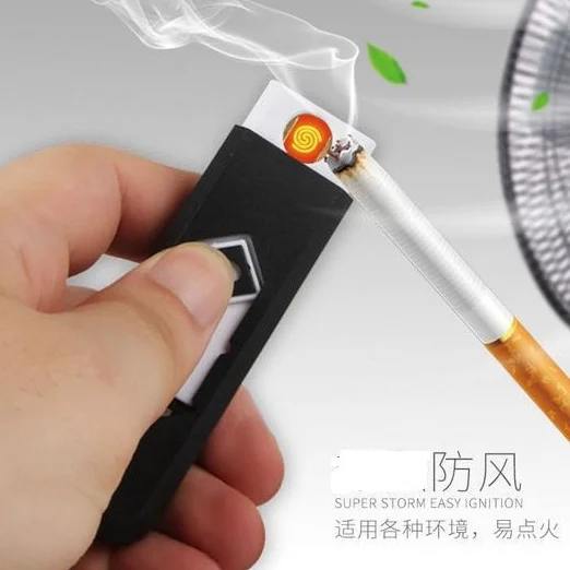 

custom gift portable rechargeable electric lighter usb for travel, Colorful