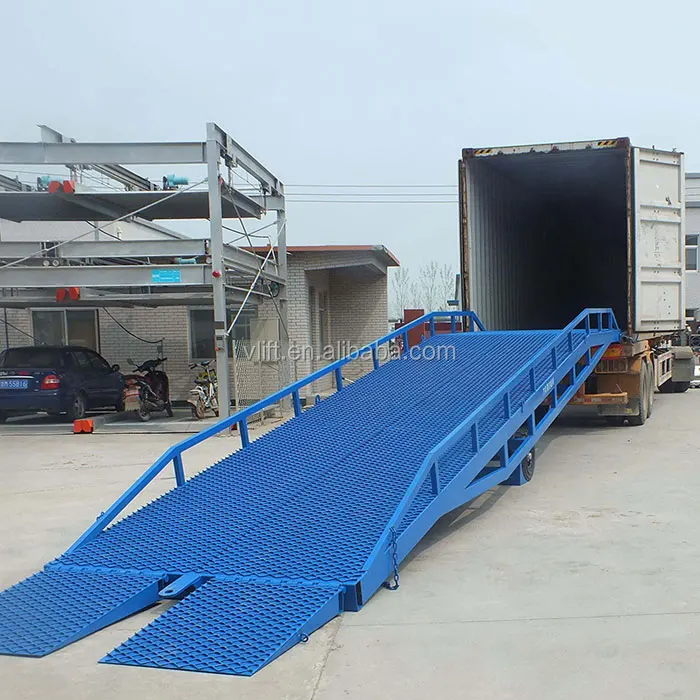 Vlift 8ton Best Quality Container Ramp with 7500mm Slope Length for ...