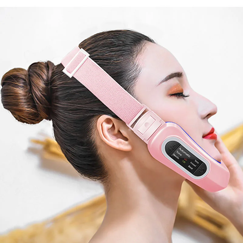 

Artifact Micro-current Facial Massager Face-lifting Instrument V Face Thin Masseter Red Blu-ray Beauty Instrument