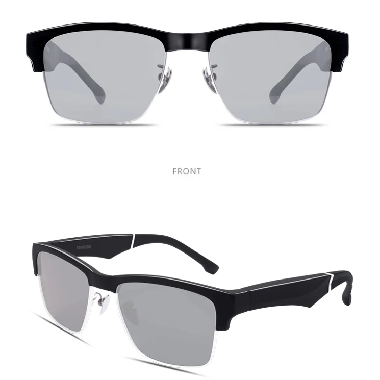 
bluetooth Smart eye glasses with anti-blue light lens polarized sun lens 