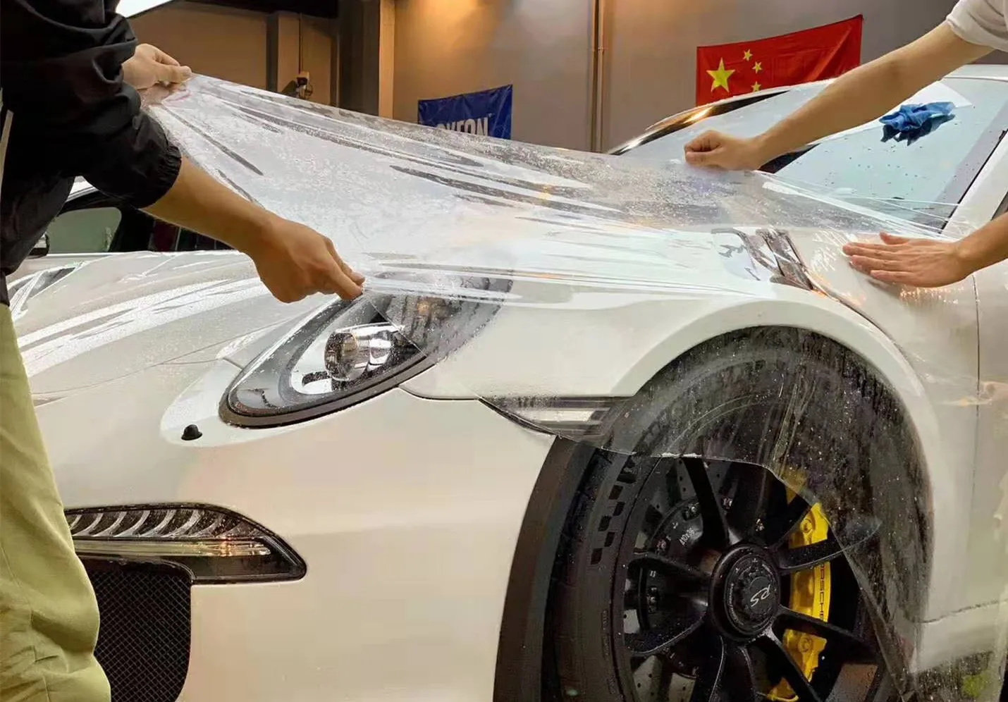 自粘tph ppf 材料薄膜车身油漆保护膜,汽车包装