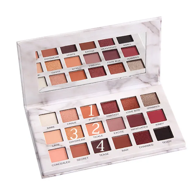 

Professional Supplier Wholesale Custom 18 Color Makeup Palette Eyeshadow