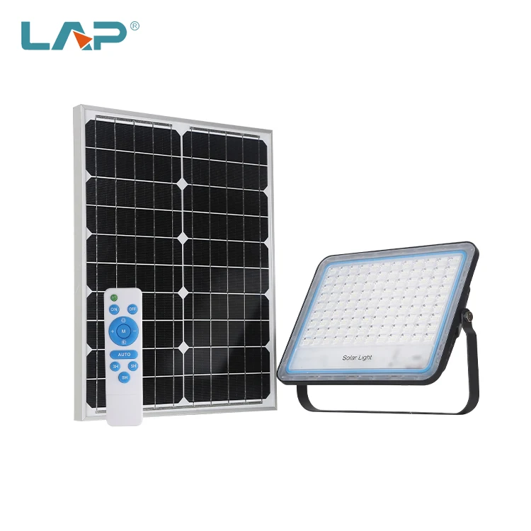 Super brightness ultra thin Ip65 Waterproof Outdoor smd water proof 100w 150w 200w 300w Solar Led Flood Light