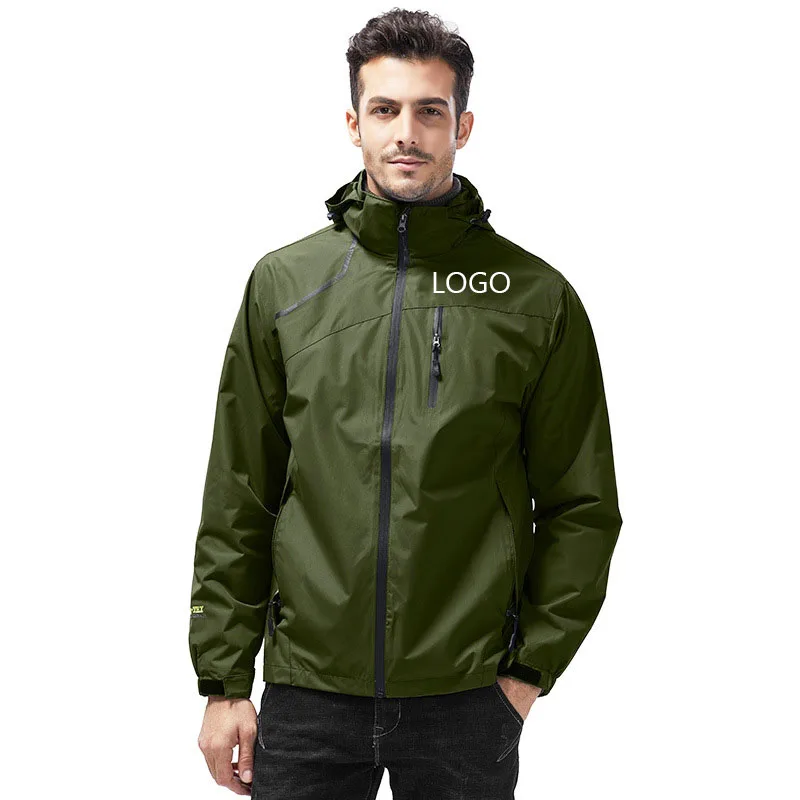 

2021 fashion Single Layer thin sport suit custom logo coat jacket outdoor waterproof jacket for mens and womens, 8colors