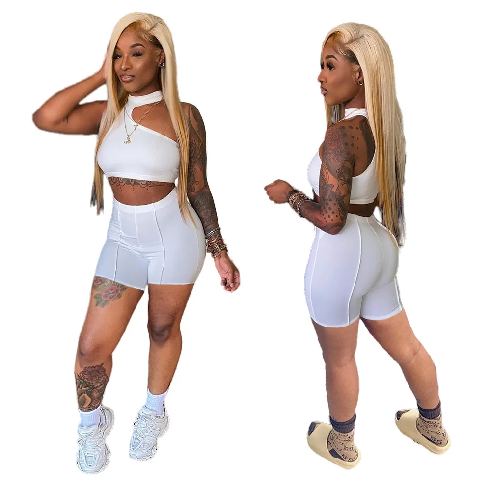 

Outdoor summer high quality custom 2 piece clothing short women sets, Customized color/as show