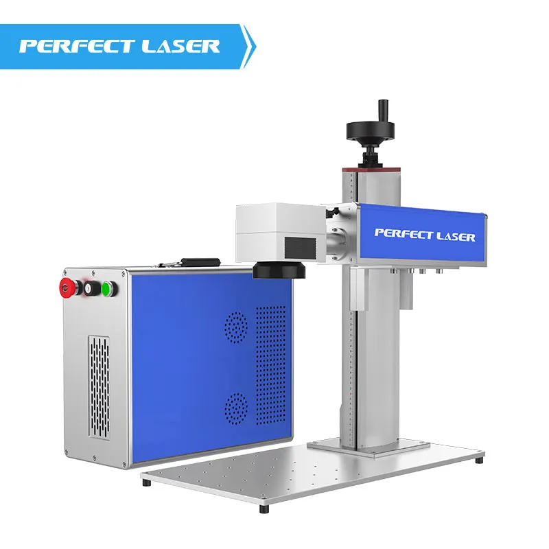 

China 30W Phone cover imei date code /ss pens and keyrings wood JPT /Raycus/IPG fibre laser marking machine rotary for Sale