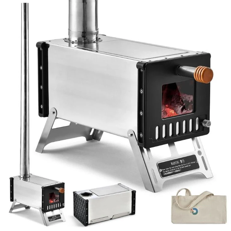 

Picnic camping tools Mini wood stove Portable barbeque equipment