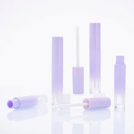 

5ml Purple Plastic lip gloss tubes lip gloss tube packaging Liquid Lipstick Tubes bottle Empty Refillable cosmetics containers