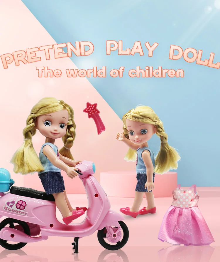 Preschool Plastic Pretend Play Girls Kids Makeup Toys Sets For Children Priness Beauty