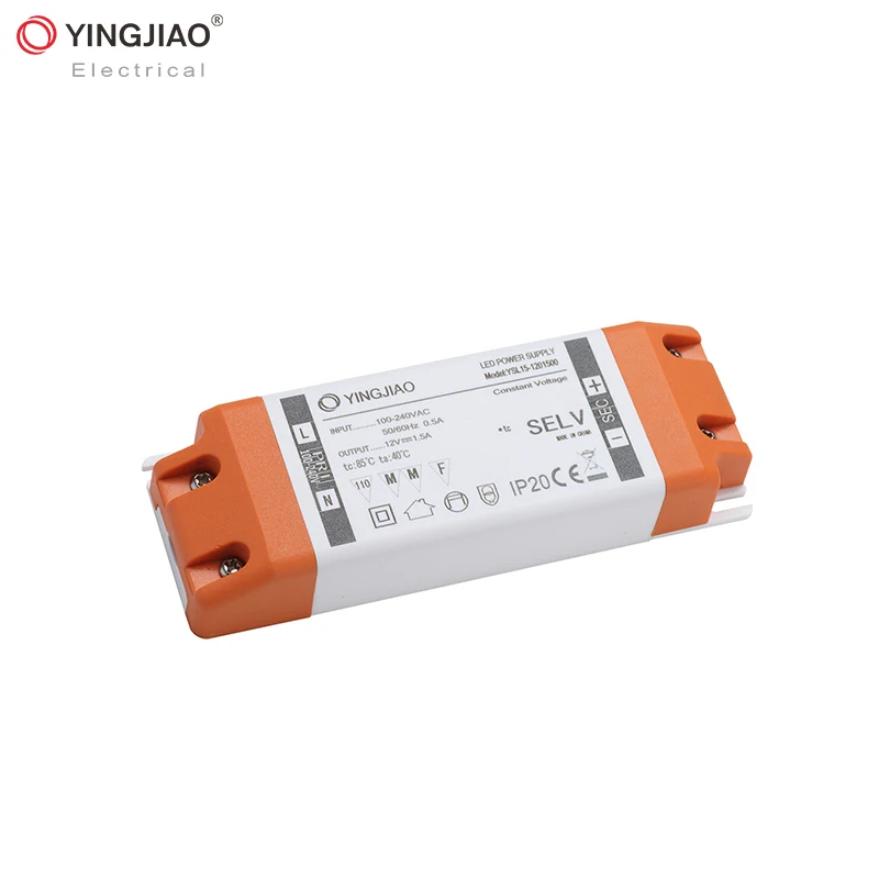 LED Power Supply Manufacturer 0-10V Triac PWM Dimming Led Driver 20W 12V DC Constant Voltage LED Driver Dimmable