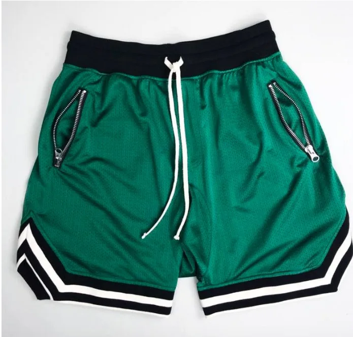 2019 Hip Hop Shorts Mens Stripe Casual Basketball Sports Shorts Male Streetwear Short Trousers Men Summer