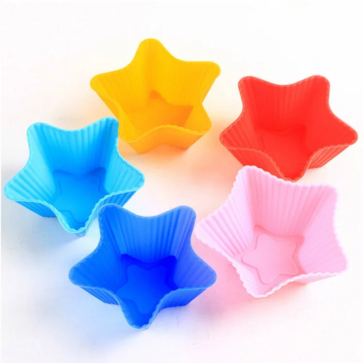 

Soft non stick star shape large silicon cake mold silicon decoration cake mold silicone cake molds baking, Customized color