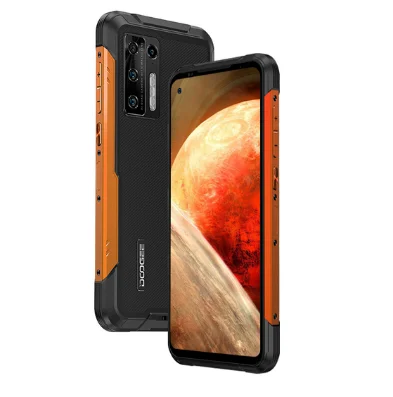 

World Premiere Pre-Sale DOOGEE S97 Pro Cellphone Smartphone 40m Laser Rangefinder 48MP Quad Camera Helio G95 Octa Core 8GB+128GB, Black/orange/red