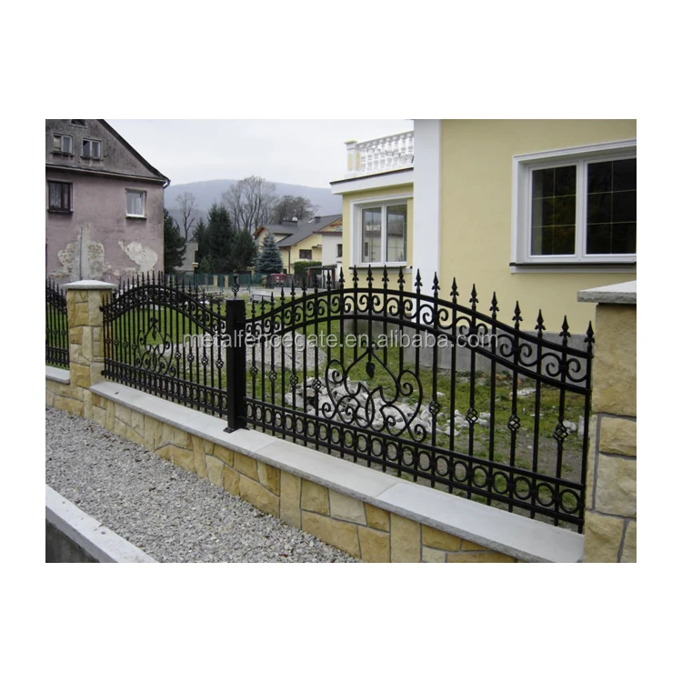 

European Style Luxury design Hot sale wrought iron fence panels
