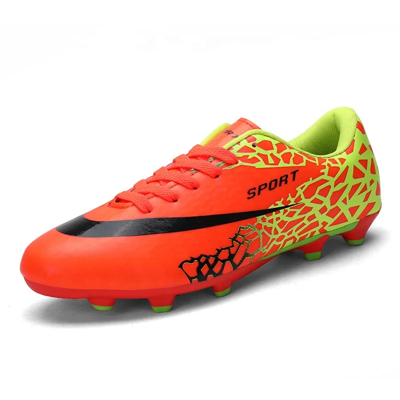 

Manufacturer High Quality Brand Shoes Sport Sneaker Teenager Football Training Shoes