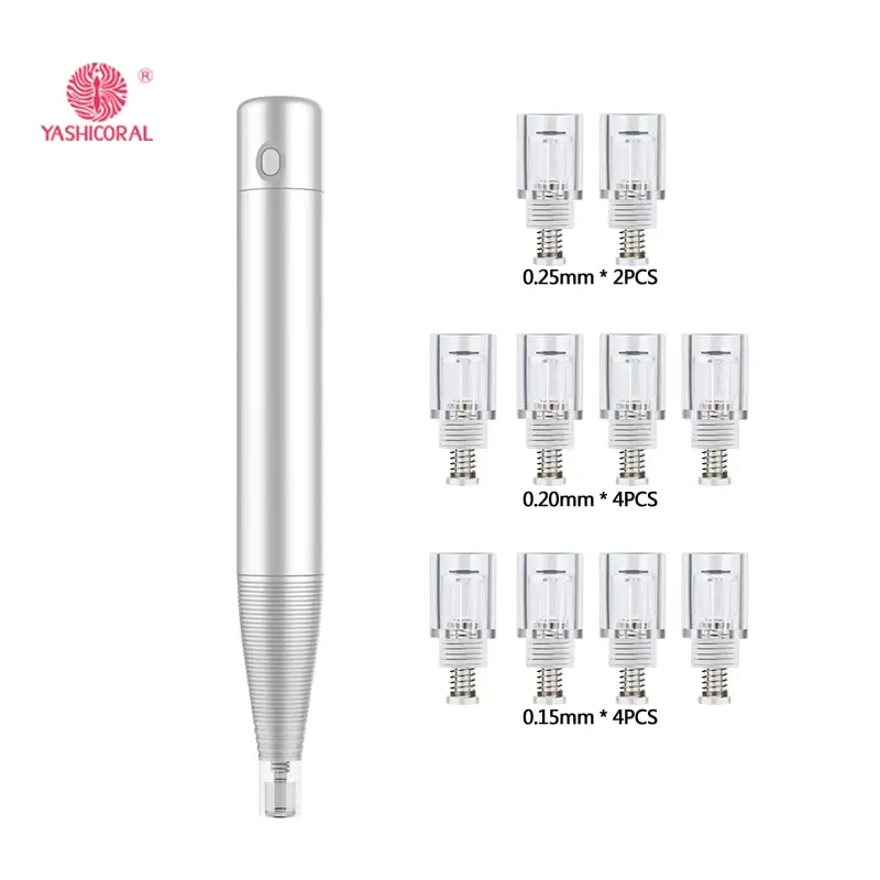 

Agulha Nano Aiguille Needling Penna DermaPen Skin Meso Infusion Machine Stylo Derma Pen Nano Tip Professional NDP Nano Derma Pen