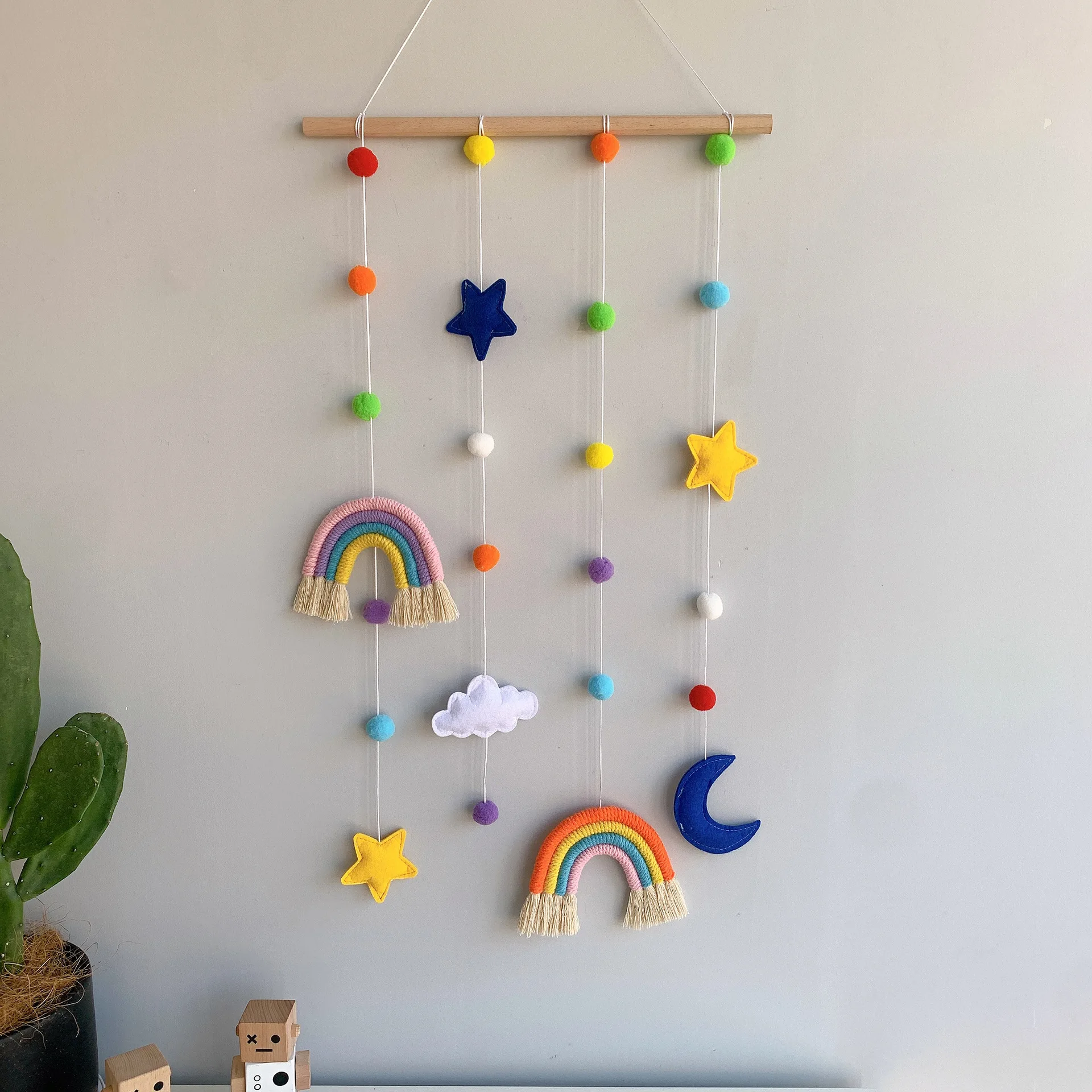 

Macrame Wall Hanging tassels Decoration For kids Room Decor