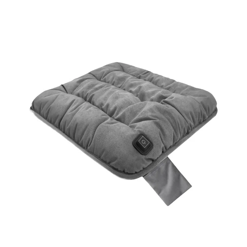 New Design Graphene USB Velvet Heating Seat Cushion with Three Warm Levels Heated Car Seat Cover for Park Use