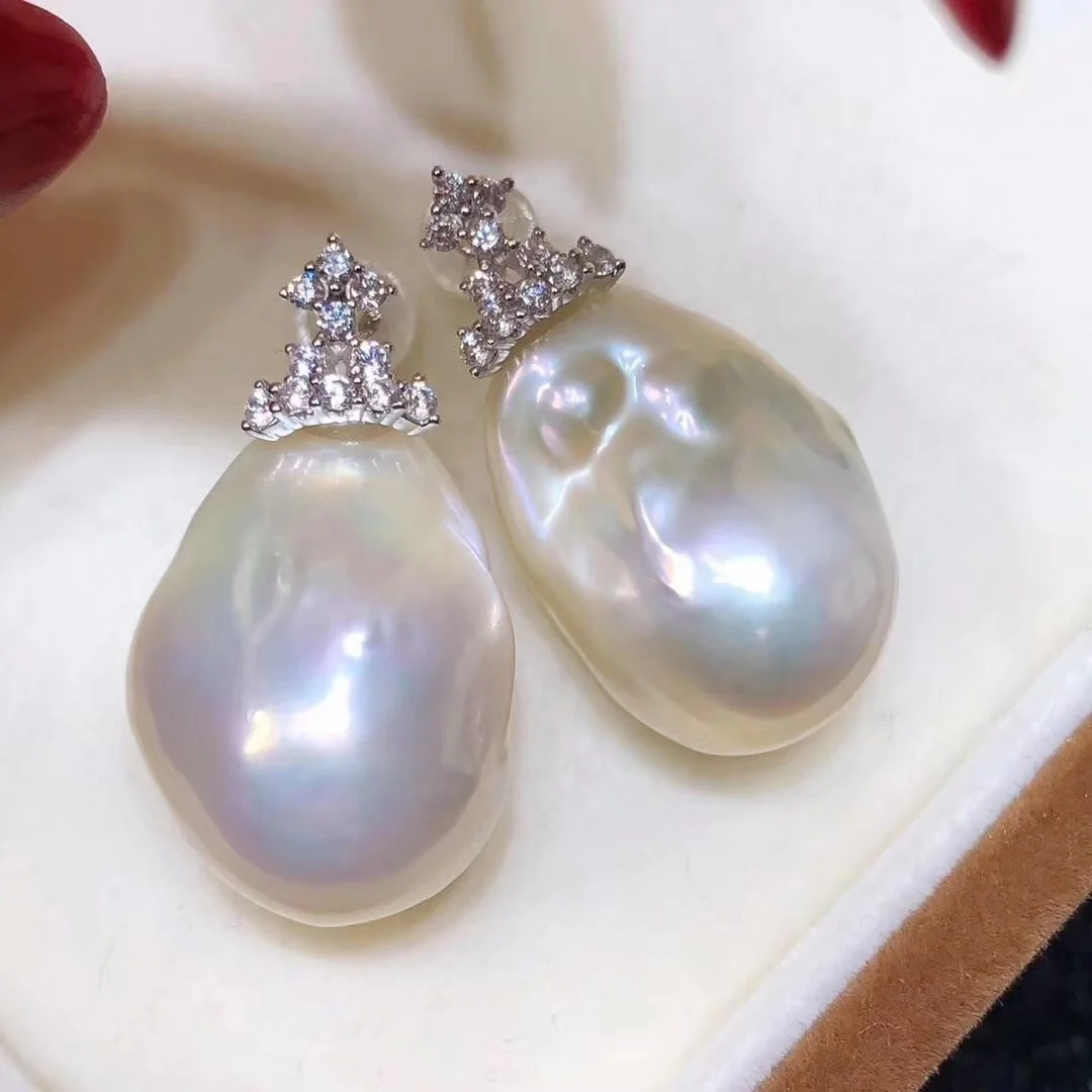 

Wholesale 10-15mm Large Natural Freshwater Pearl High Quality Loose irregular Baroque pearl for rings necklace making