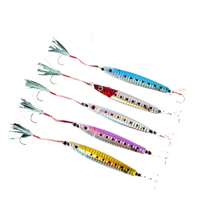 

3D Eyes Metal Jig Head Lead FIshing Lures Vertical Jigging Lure Lead, Fast Jig Lure