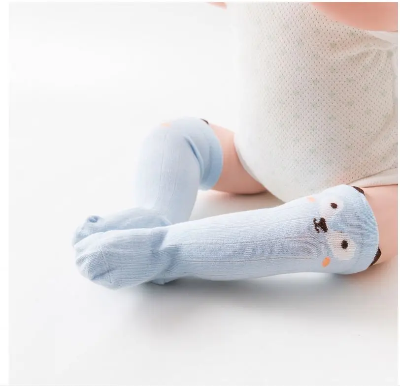 

High Quality Baby Knee High Socks for Boy and Girl, Pink blue gray brown white yellow