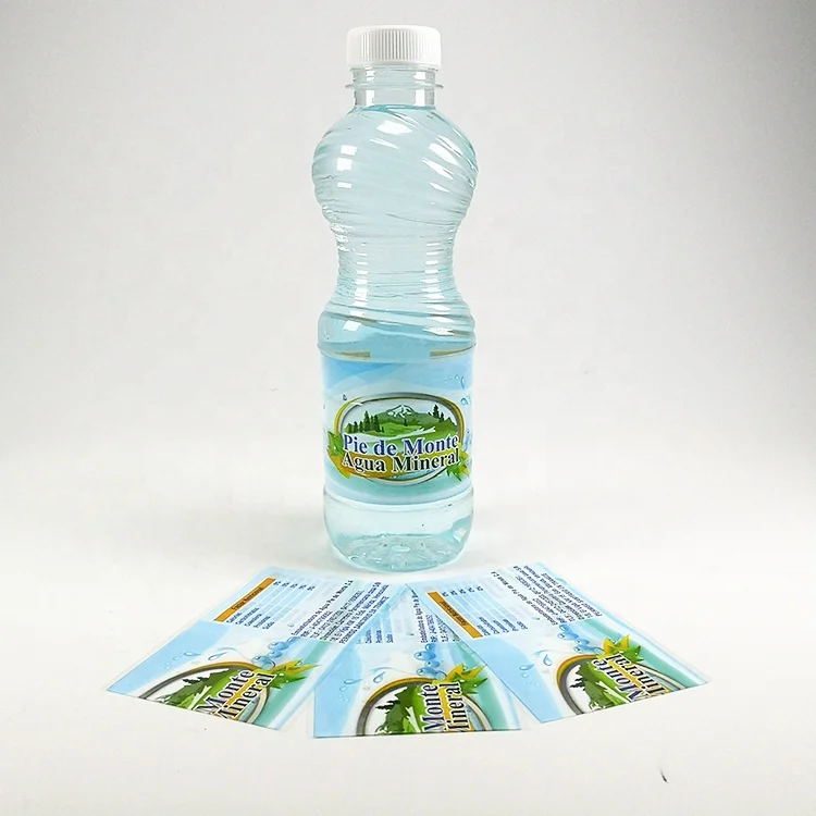 Custom Printed Shrink Wrap Water Bottle Labels Buy Custom Printed