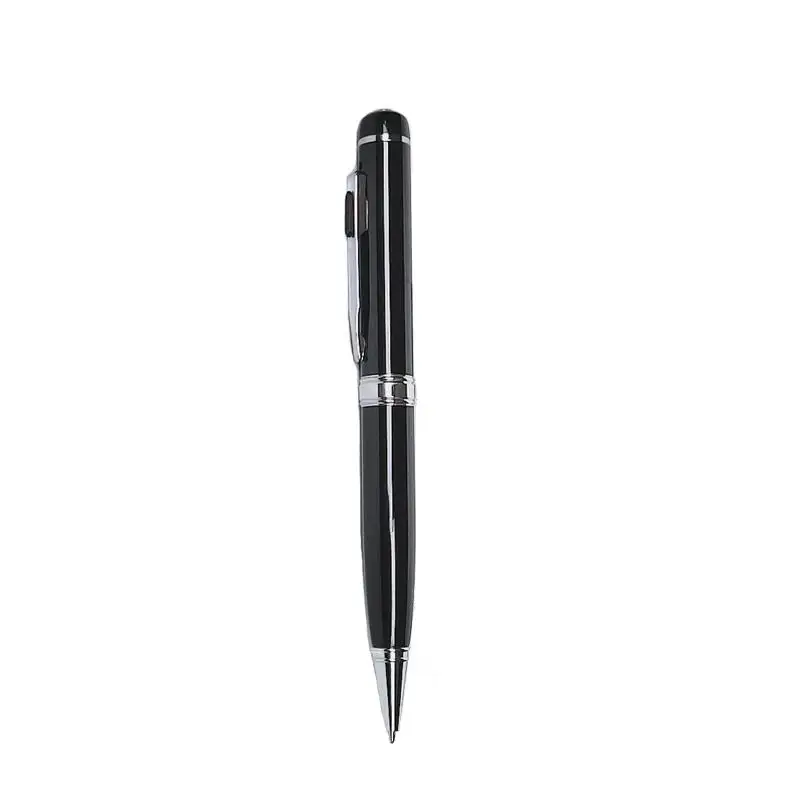 

8G Professional SPY Voice Recorder Pen H66 Digital Hidden Voice Activated Detector Support MP3 Music Long Time Recording Device, Black