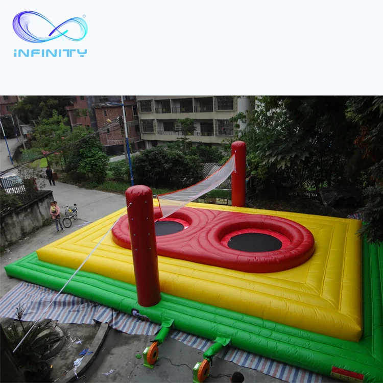 Pvc Tarpaulin Outdoor Inflatable Beach Volleyball Field Inflatable