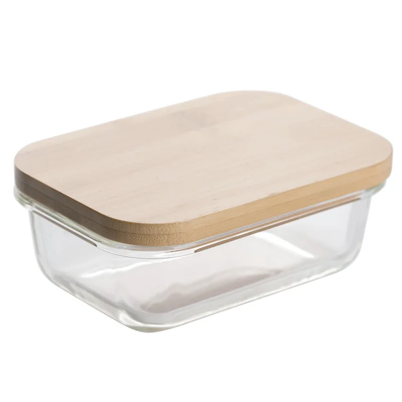 

BPA-Free Airtight Glass Food Storage Containers,Glass Meal Prep Containers,Glass Lunch Bento Boxes with Bamboo Lids