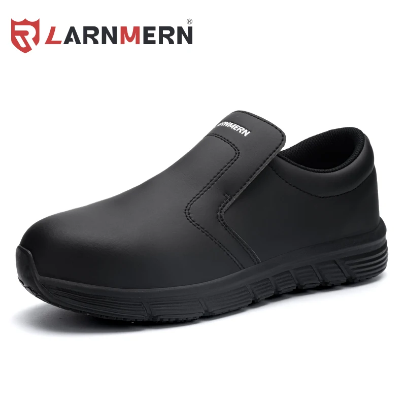 

LARNMERN Safety Chef Shoe Waterproof SRC Anti-slip Work Shoes