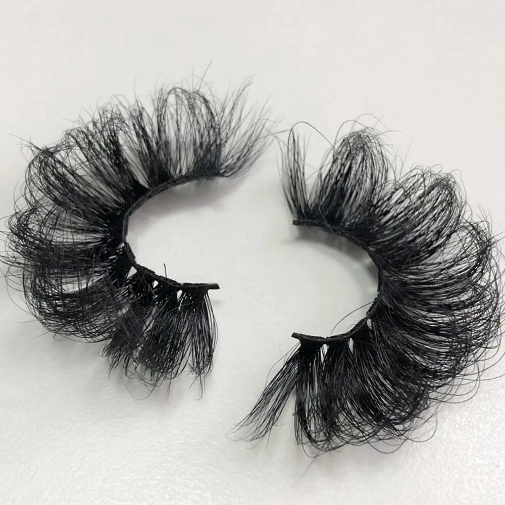 

OEM/ODM Quenlashes lashes3d wholesale vendor 25mm luxury lashboxes custom private label mink eyelashes vendor free, Natural black