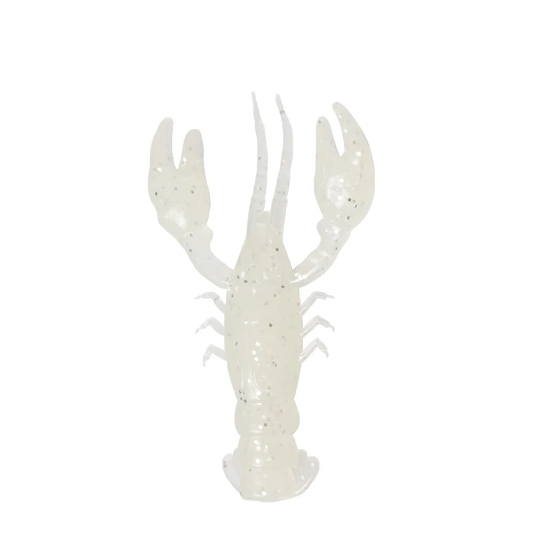 

New design 2.3g saltwater shrimp lure artificial lures soft prawn fish lure, 6colors