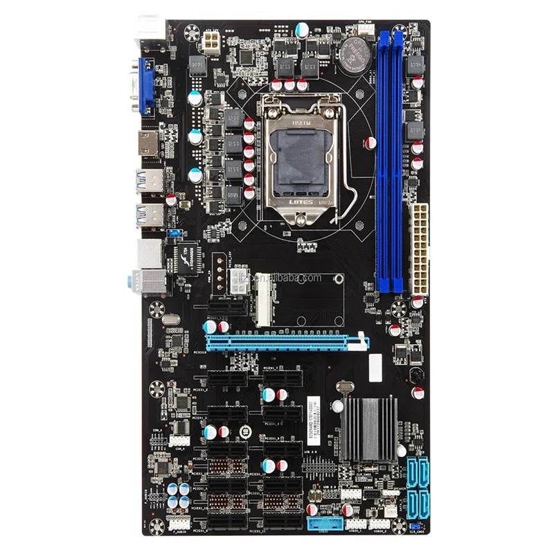 

Esnoic computer motherboard Intel LGA 1151 Socket Core I3 I5 I7 2 DDR4 32GB RAM PCI slot motherboard