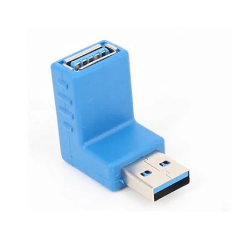 Commercio all'ingrosso di 90 gradi USB 3.0 A Maschio a Femmina Sinistra Destra Verso L'alto Verso Il Basso Angolo di Adattatore per il computer portatile del PC Del Computer - ANKUX Tech Co., Ltd