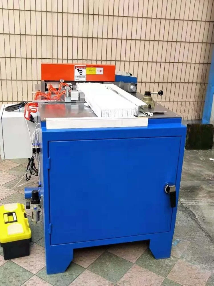 
Manual Punching machine for wooden slats Automatic cut machine for wooden PVC Faux slats 