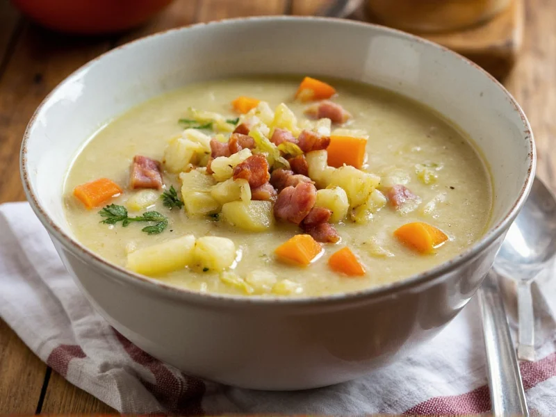 Irish Bacon Cabbage Potato Soup: Authentic Recipe & Tips