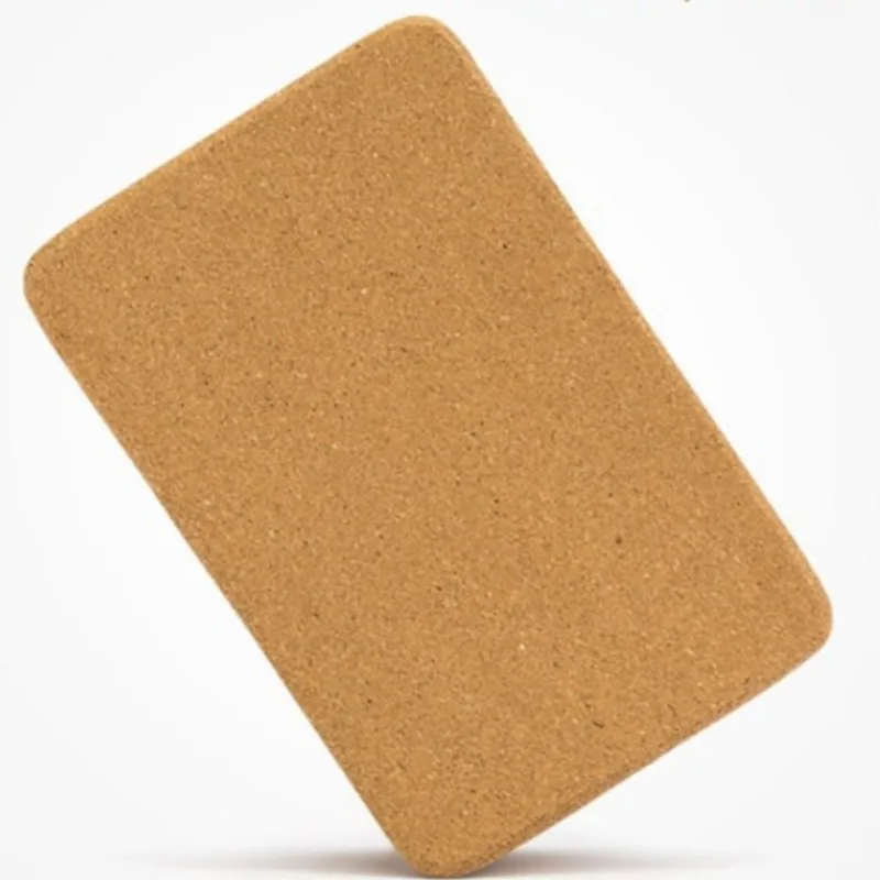
3*6*9inch Eco friendly Customized Logo Non Toxic Non Slip Durable Natural Cork Yoga Block for Yoga Exercises 