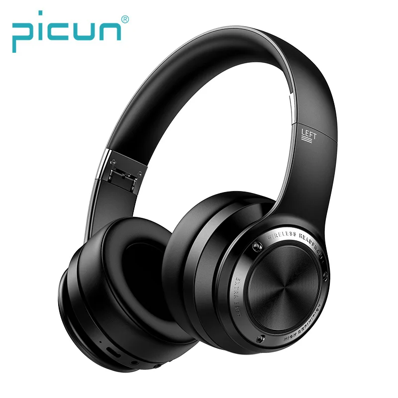 

Picun B21 On Ear Touch Control 80Hrs Play Time Bluetooth USB Type-C Headphone