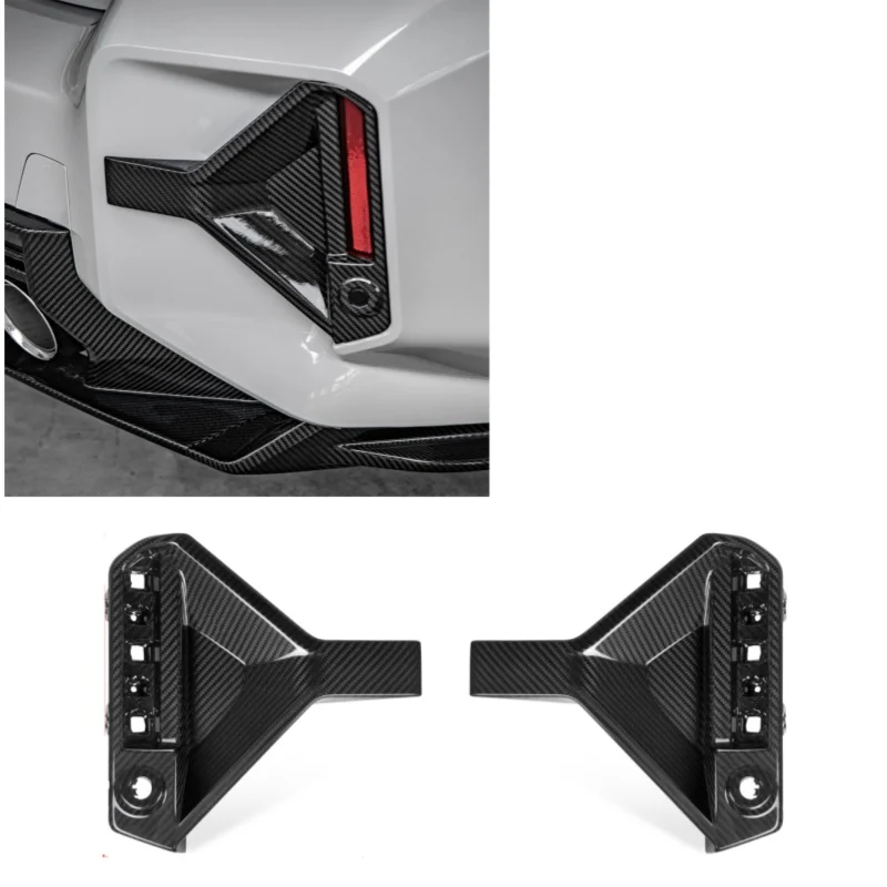 

SQ style 100% Dry carbon fiber Rear Splitter For BMW G87 M2 Coupe 2023+ fender vent cover