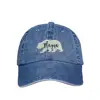 Gorras de animales animal cap denim dad cap unstructured baseball cap