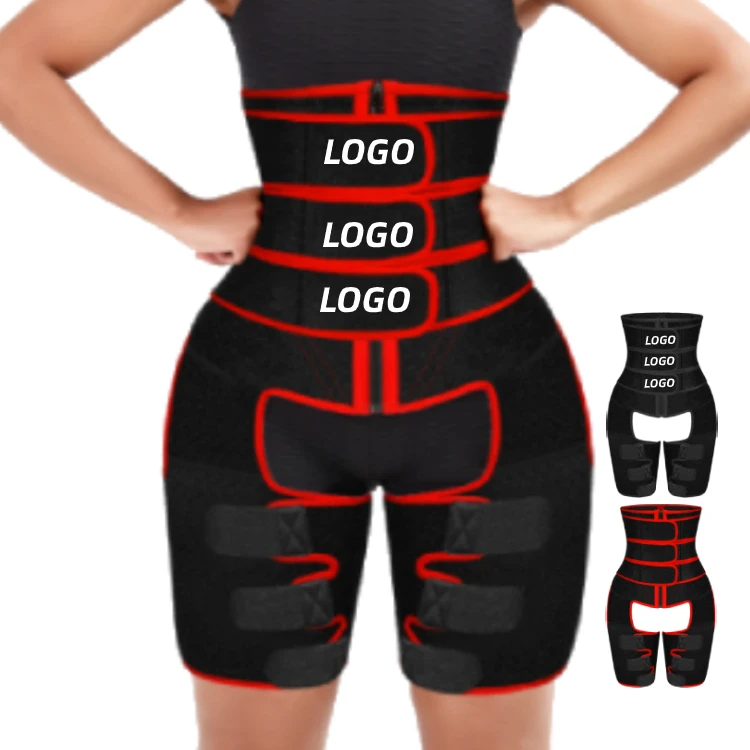 

High Quality Thigh Trimmer Belt Soft-Touch Belt 2 In 1 Waist Thigh Trimmer High Waist Compression Thigh Trimmer