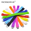 OEM Wristband usb flash drive 4gb bracelet U disk pendrive USB2.0 memory stick