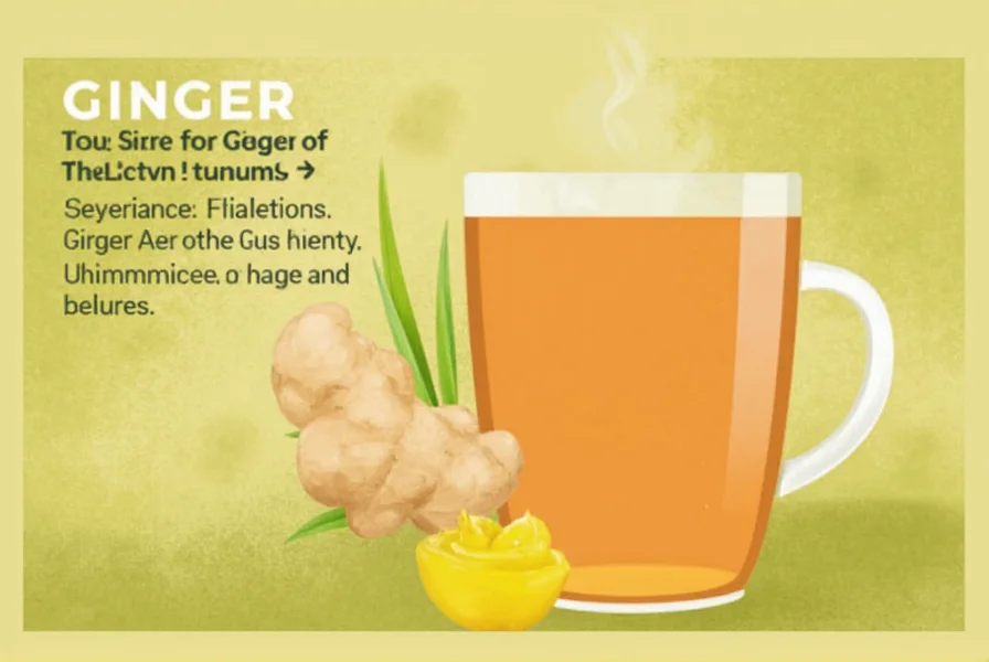 Person comfortably sipping ginger tea while sitting upright after preparation