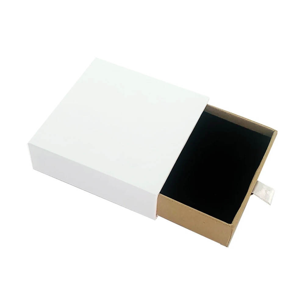 

Custom logo paper gift luxury velvet packaging jewelry box