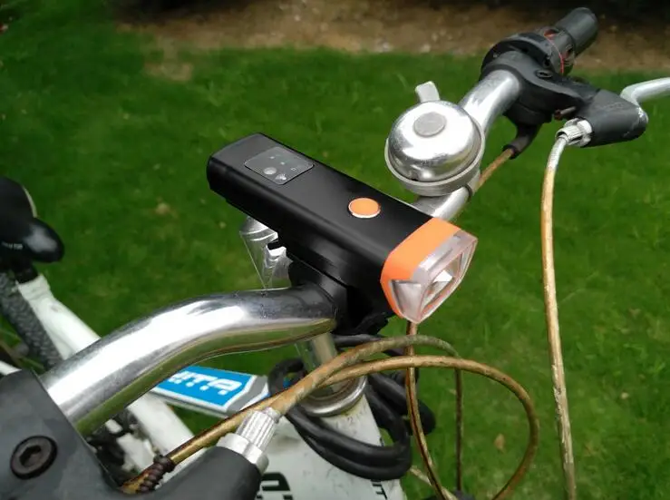 
Bicycle Smart Head Light Bike Intelligent Front Lamp USB Rechargeable Handlebar LED Lantern Flashlight 