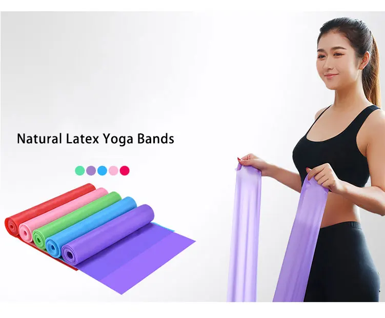 Elastic Training Elastic Latex Resistance Loop Exercise Fitness Band