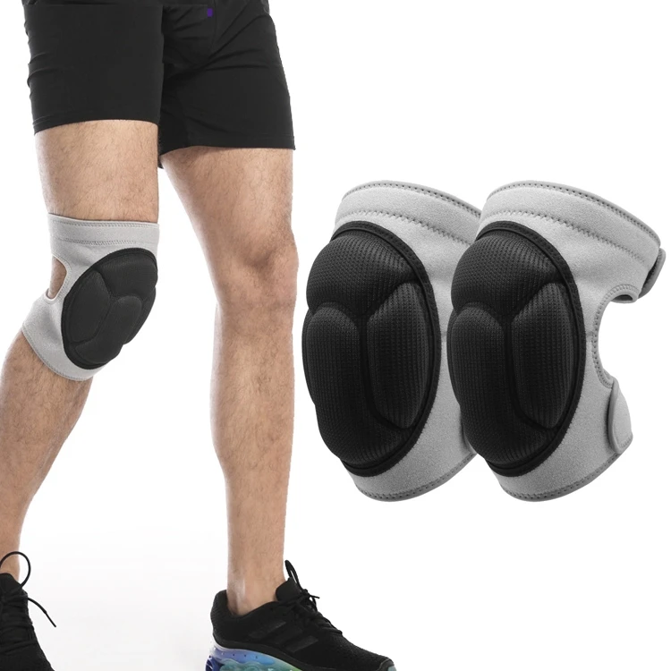 

Professional 2 Pairs HX-0211 Anti-Collision Sponge Knee Pads Volleyball Football Dance Roller Skating Protective Gear